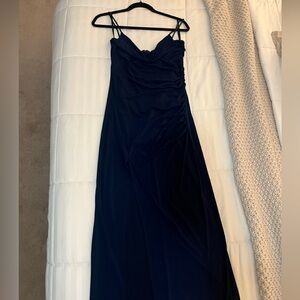 Laundry By Shelli Segal Navy Blue Dress
